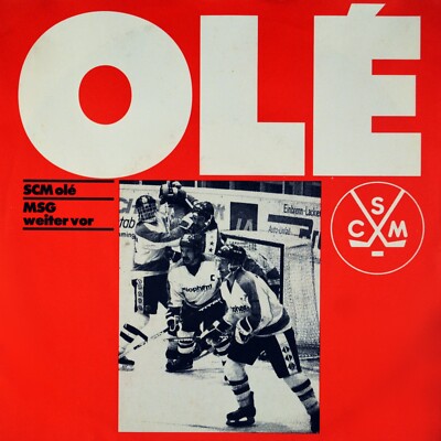 7'' GERALD RÖSLER SCM olé Eishockey (1956 1993) ECDC EHC Memmingen NOST NEUWERTIG