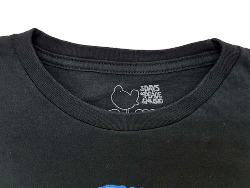 Vintage Woodstock 3 Days of Peace & Music 2009 Tee Black Size M Unisex T Shirt - Picture 9 of 12