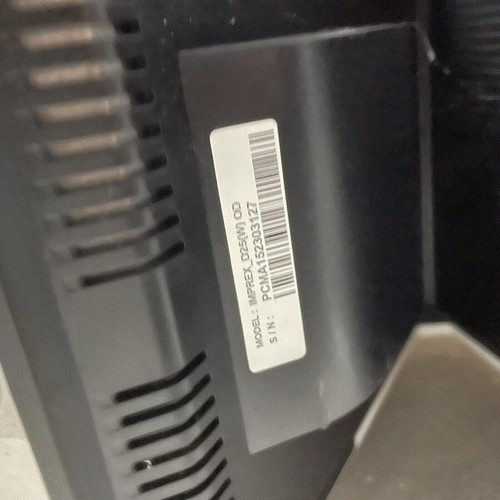 POSBANK IMPREX D25 POS SYSTEM FOR PARTS BAD SCREEN D25(W) OD - Picture 7 of 11