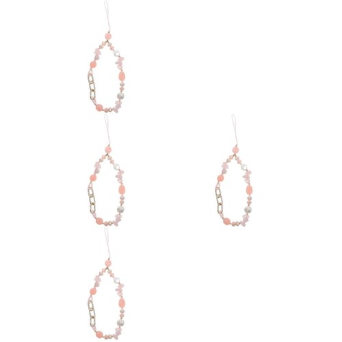 4 Pack Beaded Phone Chain Mobile Beads Miss Jewelry Charm Straps - Zdjęcie 6 z 12