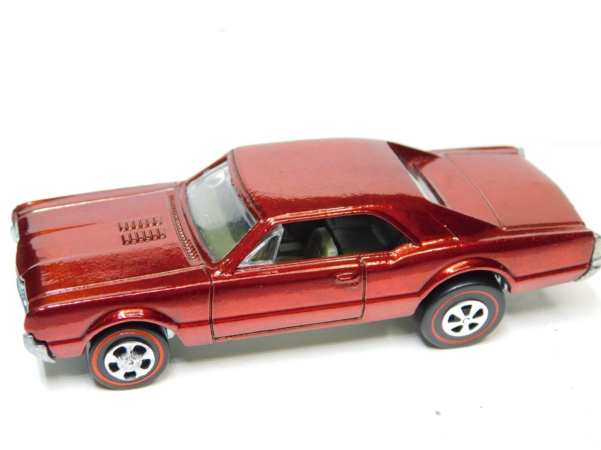ホットウィール/67 Oldsmobile 442 Redline Wheels 67 Olds 442 Hot Wheels Top Shelf Redline Conversion Spectraflame