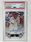 JUAN SOTO PSA 10 2019 TOPPS HIGH TEK AUTOGRAPH GEM MINT ON CARD AUTO 8110