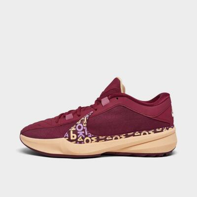 NIB $140 Nike Zoom Freak 5 Noble Red/Desert Berry/Guava Ice/Ice Peach DX4985-600