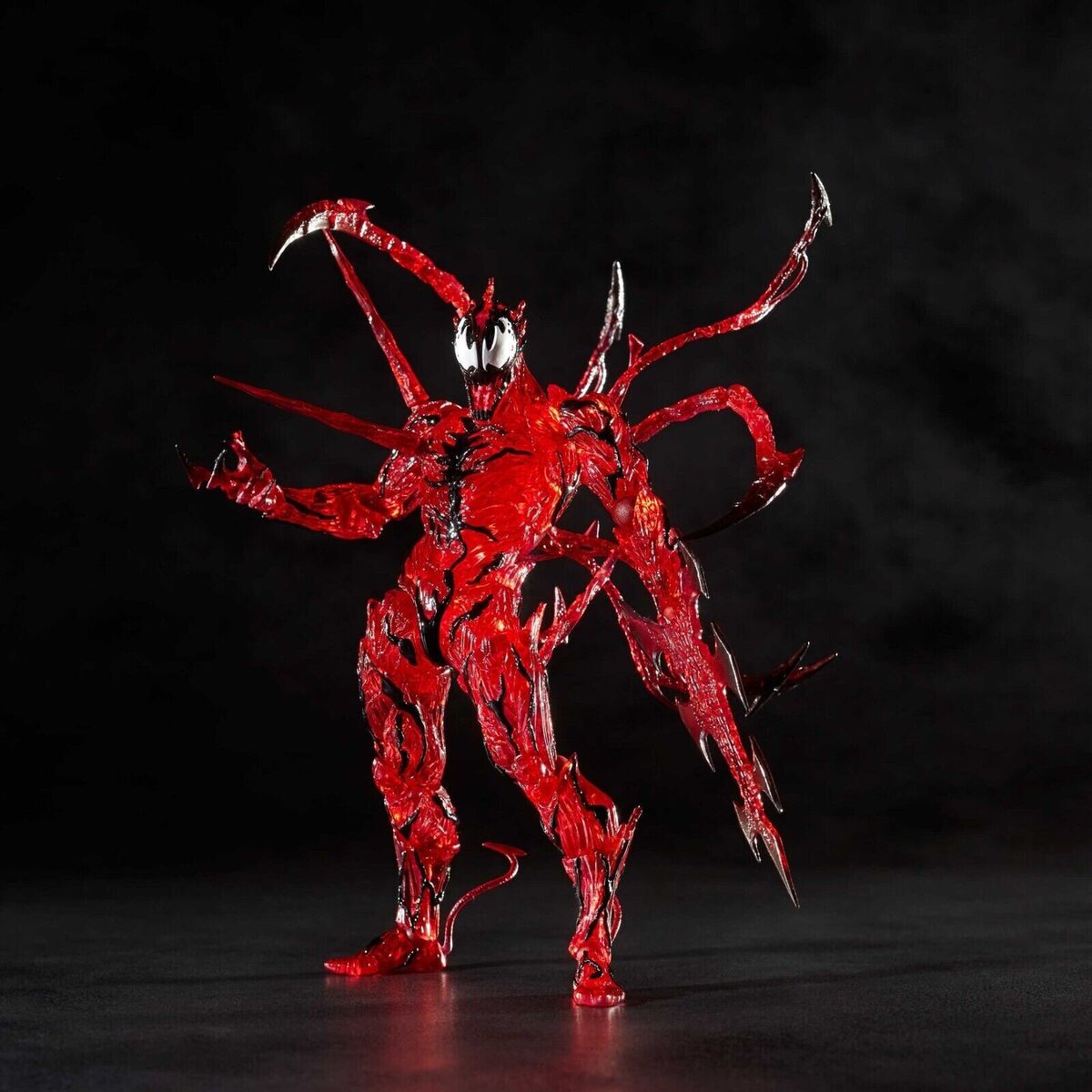 amazing yamaguchi carnage limited edition clear ver kaiyodo amazing yamaguchi carnage limited edition clear ver kaiyodo