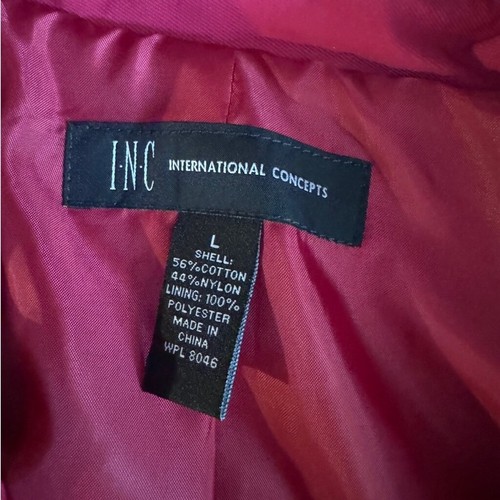 Inc Women's Pink Jacket. Excellent ConditionZ SiE Large - Picture 11 of 11