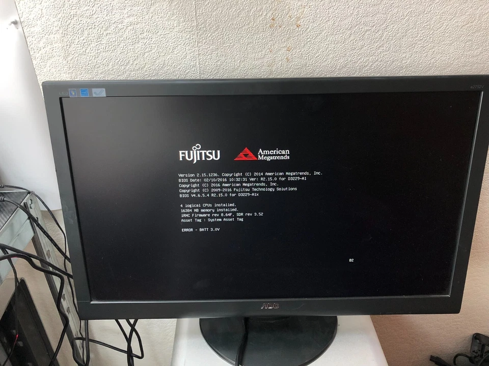 FUJITSU PRIMERGY RX100 S8 - PR100A Network Server Rack Xeon CPU - 16GB RAM - Image 3 of 4