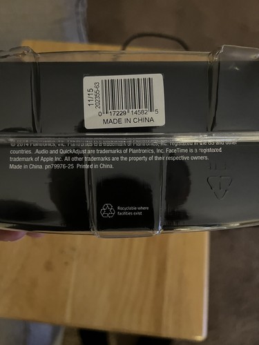 Plantronics .Audio 355 Multimedia Headset- BRAND NEW IN BOX - Picture 3 of 3