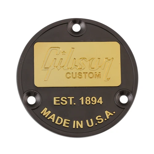 Guitar Toggle Switch Metal Back Cover For LP Standard Custom Guitar Black