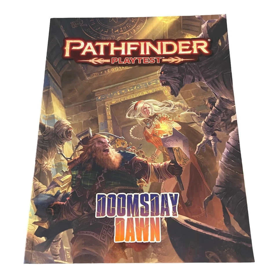 Pathfinder Playtest Doomsday Dawn by Logan Bonner - Paperback Book Module 🐙 - image 1 of 3