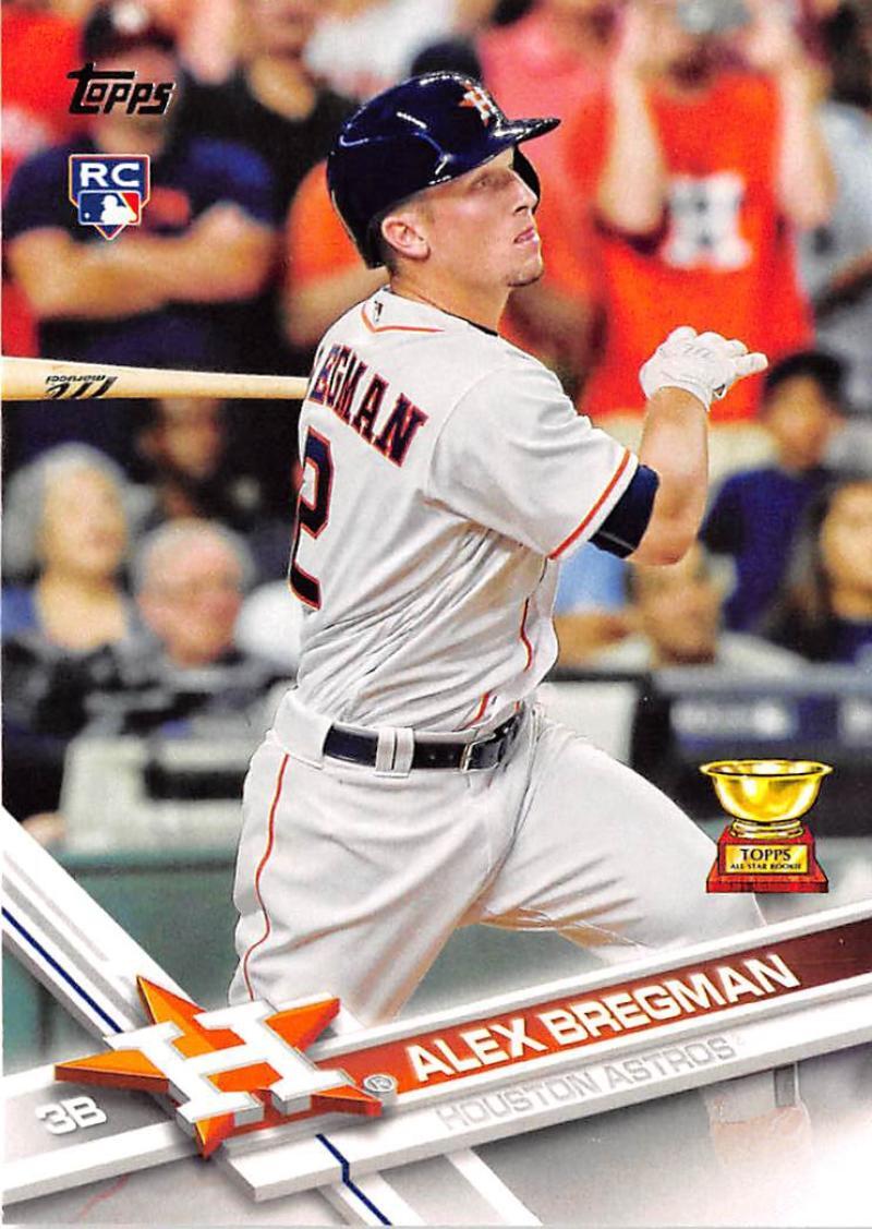 2017 Topps #341 Alex Bregman RC Rookie Houston Astros Baseball Card NM-MT 38541