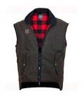 NEW! Swanndri Mens Foxton Oilskin Vest Brown - Australian Shipper