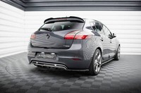 Mittlerer Diffusor Heck Ansatz DTM Look FüR Renault Megane GT MK3 Facelift Schwa
