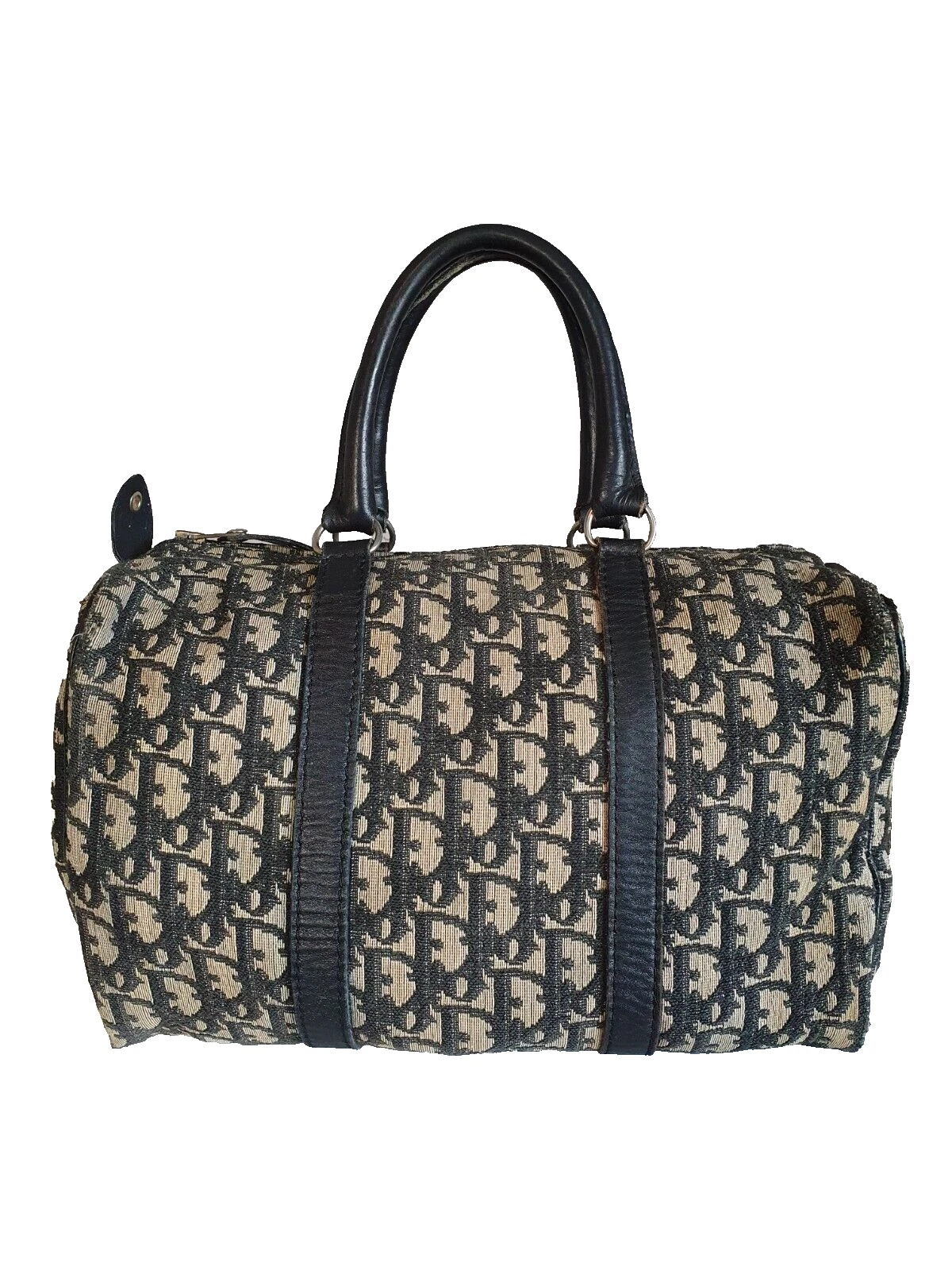 Sac à main à poignée vintage authentique Dior Boston