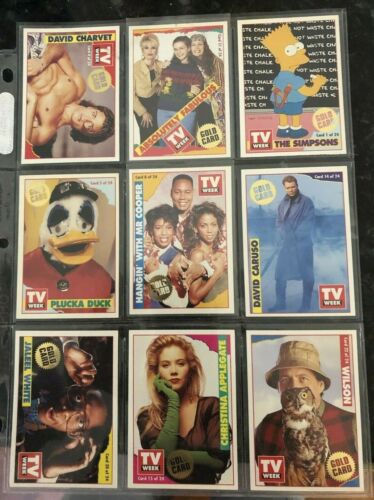 TV Week 1994 GOLD CARDS Buy 1 Off List Of 13 Different - Picture 1 of 4