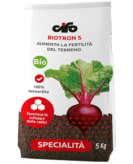 CIFO FERTILIZZANTE LEONARDITE BIOTRON S 5kg BIO ACIDO UMICO HUMUS ORTO PRATO