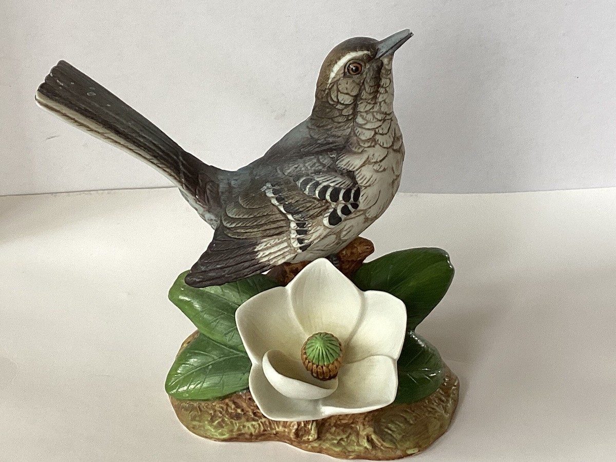 Andrea By Sadek 8188 Mocking Bird W/Magnolia Porcelain