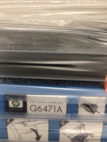HP Laesrjet 3600 Cyan Printer Cartridge 502A Set of 2 Q6471A Expired 2018 - Picture 5 of 12