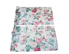 Vintage Ralph Lauren Lorraine Floral Pillowcase Shams 18"x30" lot x 2