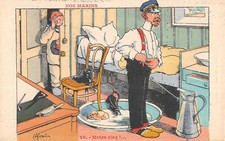 CPA ILLUSTRATEUR / H.GERVESE / MOINS CINQ!