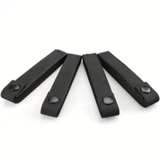 4pcs Molle Straps Thumb Snap Buckle Tactical Outdoor Gear Attachment Webbing