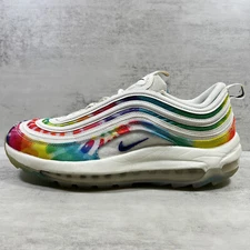 Nike Air Max 97 Tie Dye NRG Peace Love Spikeless Masters Golf Shoes Mens Size 10