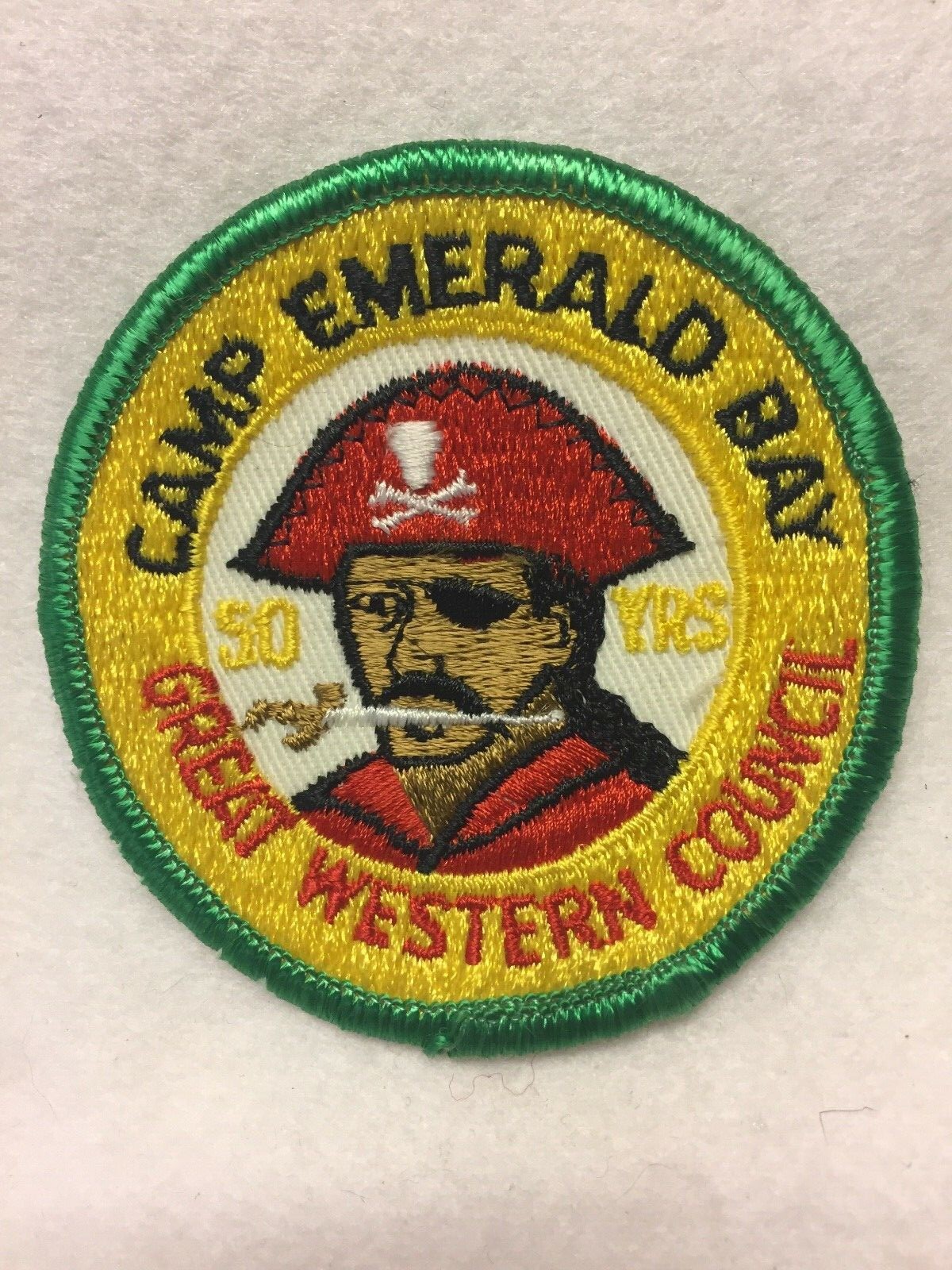 (rt3) Boy Scouts Camp Emerald Bay 50years patch eBay