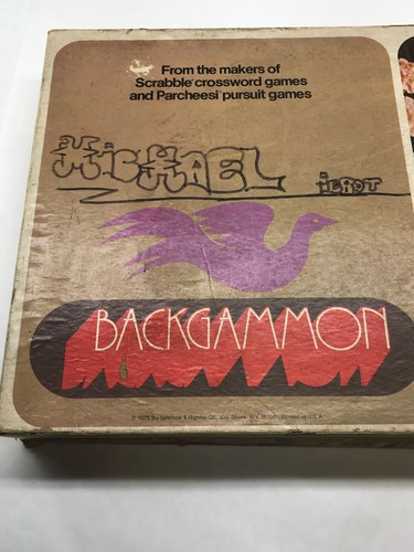 Backgammon Game No 85 by Selchow and Righter Co - Vintage 1975 - Picture 5 of 5