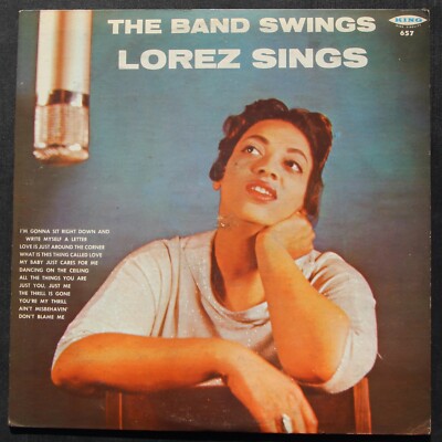 レコード ◇ LOREZ ALEXANDRIA / The Band Swings - Lorez Sings