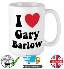 I Love Gary Barlow  - Mug - Hilarious Birthday Christmas Gift Coffee