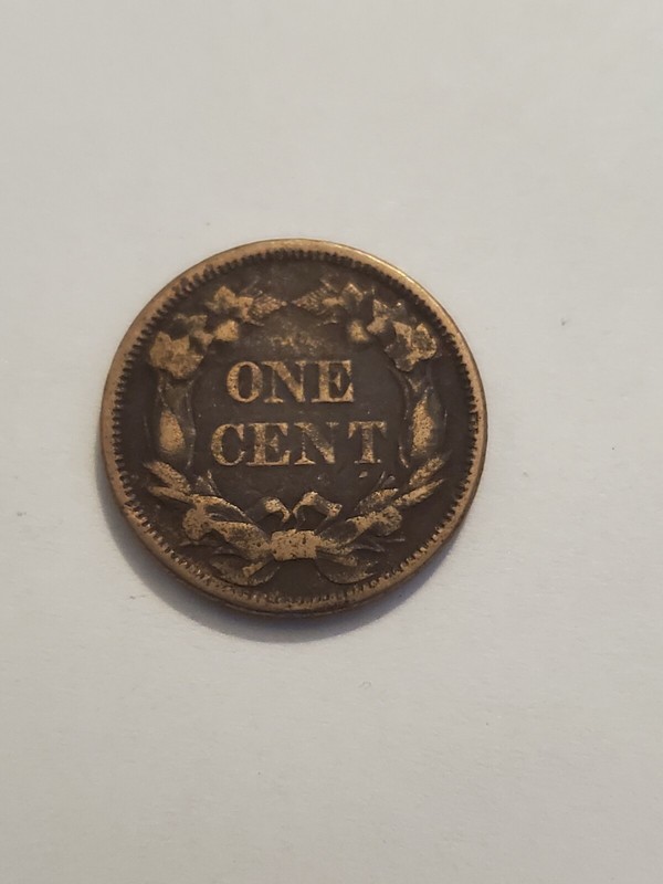 flying eagle one cent - 1857 and 1858