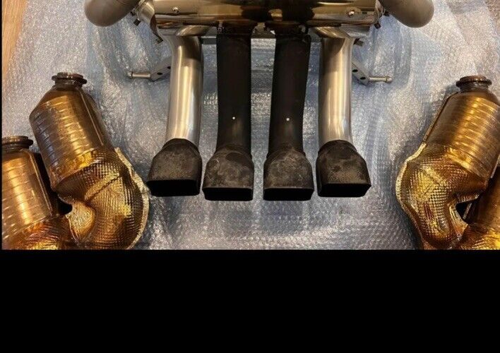 LAMBORGHINI AVENTADOR 2012 6000 Miles FACTORY OEM EXHAUST Set Pair