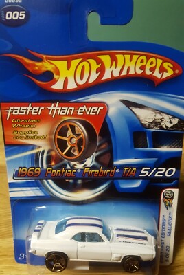 Hot Wheels Faster Than Ever Realistix 1969 Pontiac Firebird T/A 1