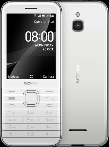 Original Nokia 8000 4G 2020 Dual Sim Unlocked Cell Phone 4GB ROM KaiOS GPS WIFI - Afbeelding 4 van 11