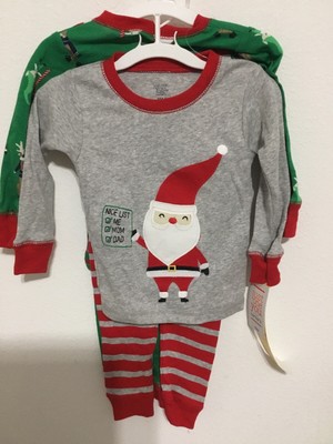 carters christmas pajamas boys