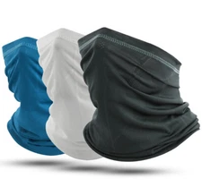 Summer Quick Dry Neck Gaiter Tube Scarf Balaclava Headband Men Womens Face Mask