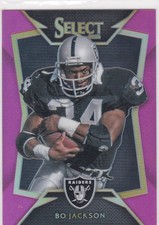 Bo Jackson 2014 Panini Select Pink Fuchsia Refractor Prizm HOLO #/199 RAIDERS SP