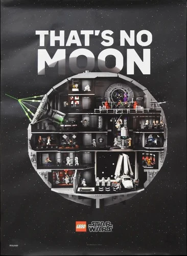 LEGO Star Wars Death Star Supersize Premium Print Poster - Ships This Week