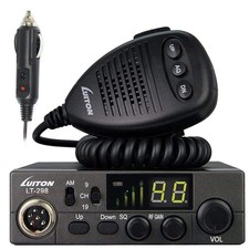 40-Channel Radio LT-298 Compact Design with External Speaker Jack, Large Easy