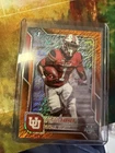 2025 Bowman Chrome University Football Orange Shimmer Refractor WayShawn Parker #99