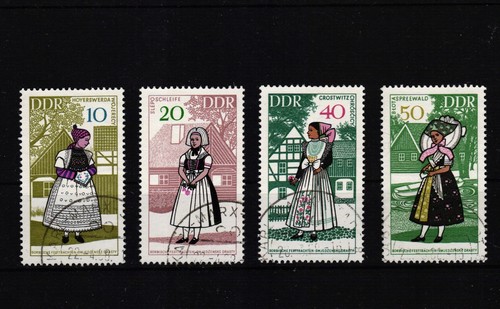 Briefmarken DDR gestempelt aus 1968 Michel 1353-1356