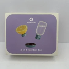 Bird Buddy Original 3-in-1 Nutrition Set Water Fountain Fruit Spike Jelly Tray