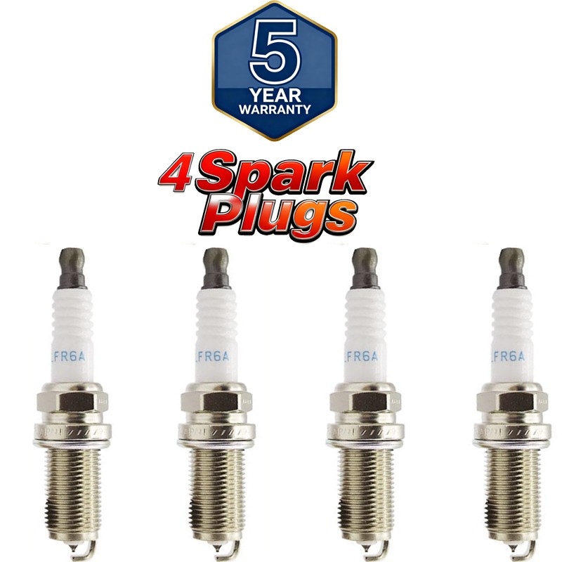 Set of 4 08-14 WRX  STi 05-09 Legacy GT 09-13 Forester XT Subaru Spark Plugs