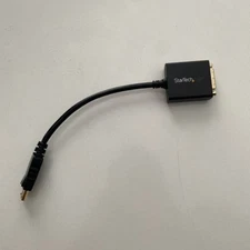 StarTech DisplayPort to DVI Video Adapter Converter DP2DV12 Black