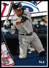 2024 Topps #SS-6 Aaron Judge Significant Statistics New York Yankees