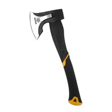 Splitting Axe, 15-inch Camping Hatchet, Chopping Axe 1065 High Manganese Stee...
