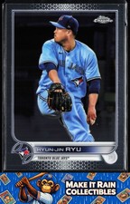 Hyun-Jin Ryu 2022 Topps Chrome #122 Toronto Blue Jays Baseball