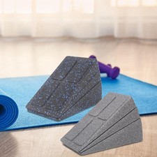 3 Pieces Squat Wedge Slant Board Nonslip Exercise Footrest Cushion Yoga Foam