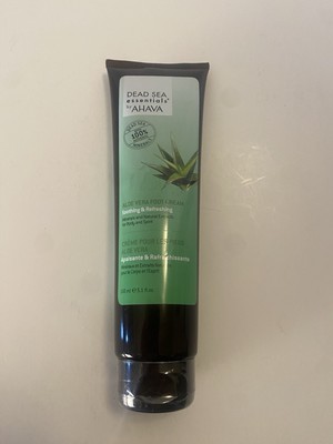 AHAVA Dead Sea Essentials ALOE VERA FOOT Cream 5.1 oz. NEW SEALED!