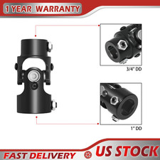 Black 1 Dd X 34 Dd Steering U Joint Coupler From 1 Dd To 34 Dd Shaft