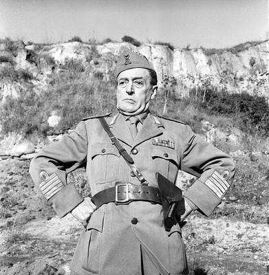 Toto wearing the uniform in the film The Two Colonels 1962 Old Photo